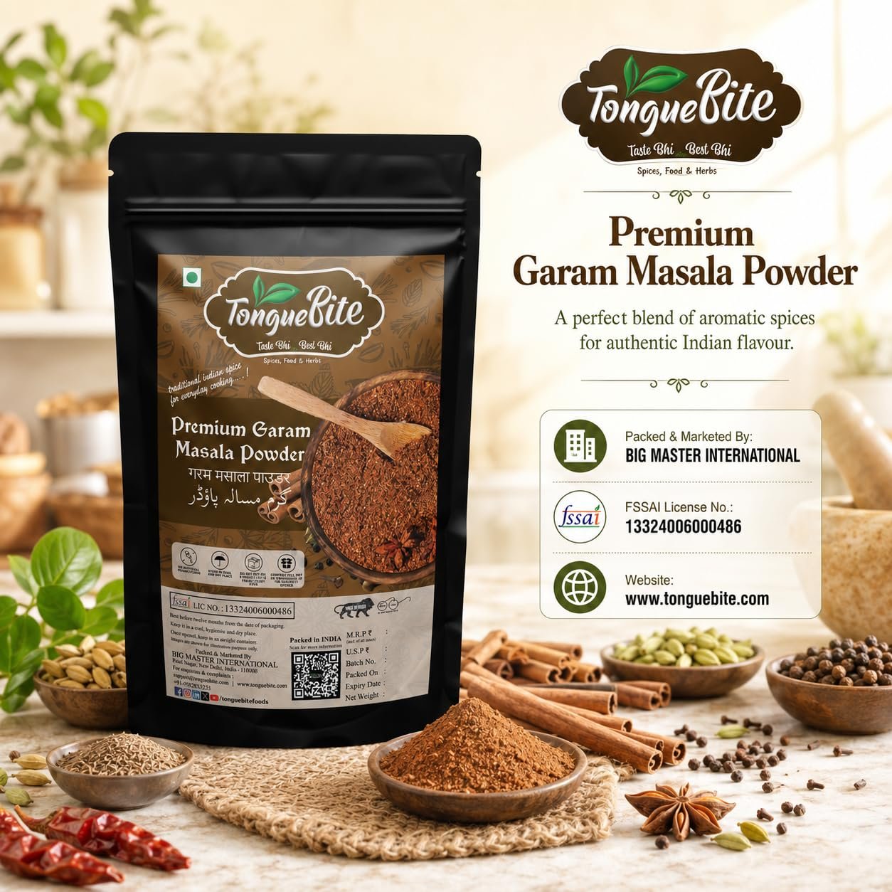TongueBite Premium Garam Masala Powder - Image 4