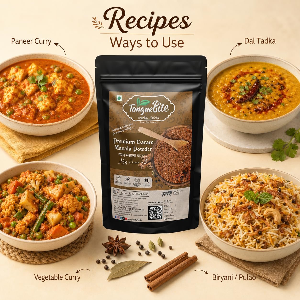 TongueBite Premium Garam Masala Powder - Image 2